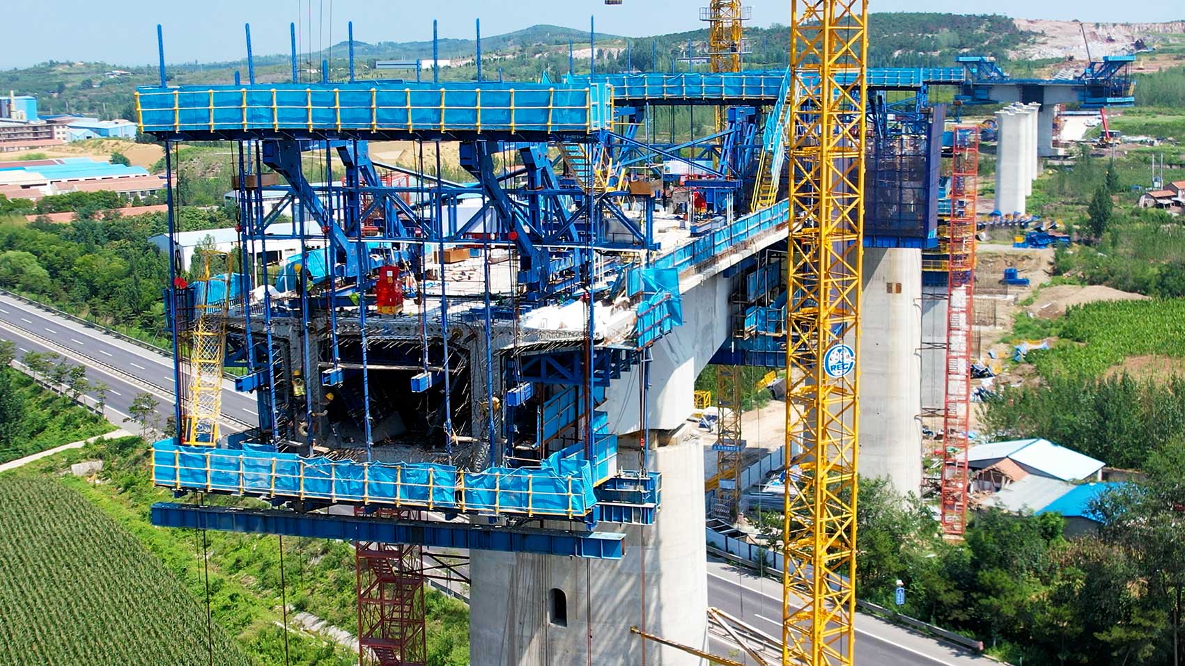 案例 | 中鐵大橋局濰宿高鐵至青島連接線4標(biāo)掛籃項(xiàng)目